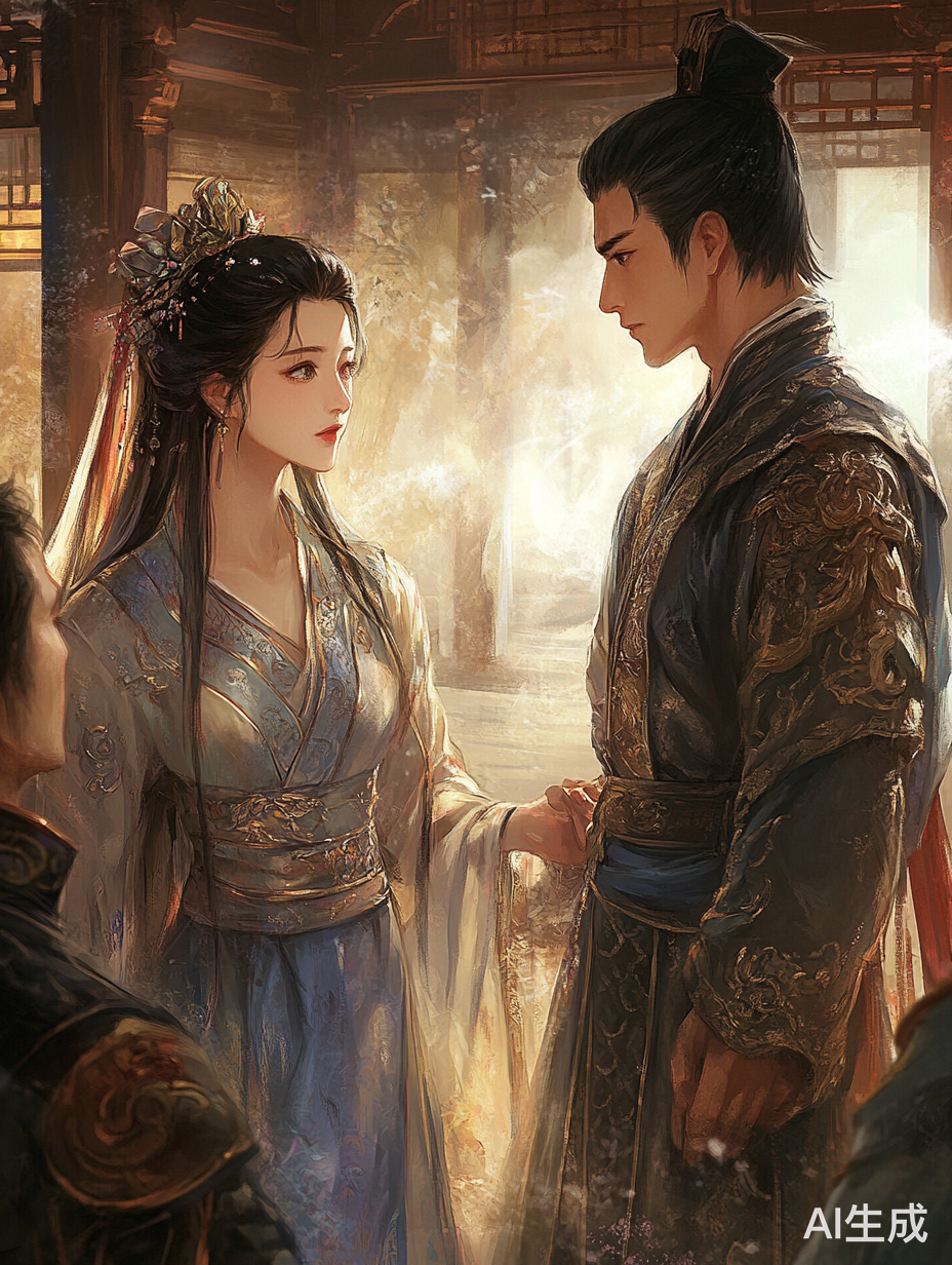 宫殿大厅中姜沅芷的骄傲与姜雅的无奈