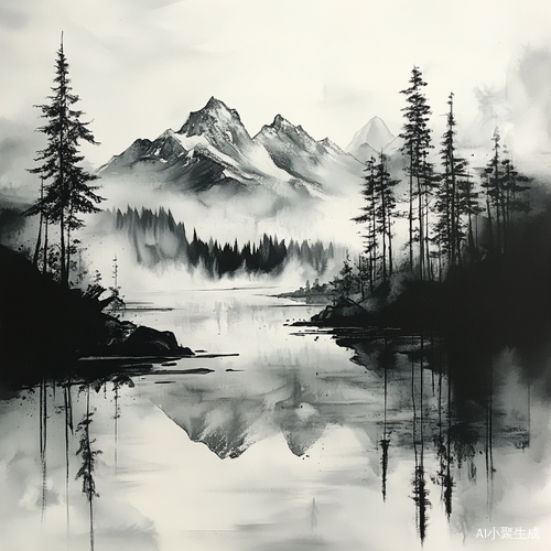 水墨山水画的唯美之魅