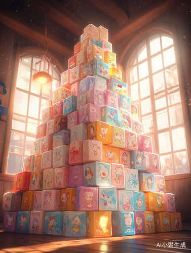 梦幻糖果屋中的Q版原神盲盒艺术