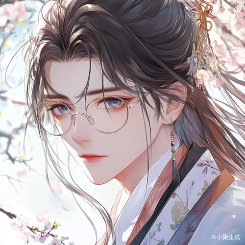 温和儒雅青年桃花眼背后的深情与冷漠