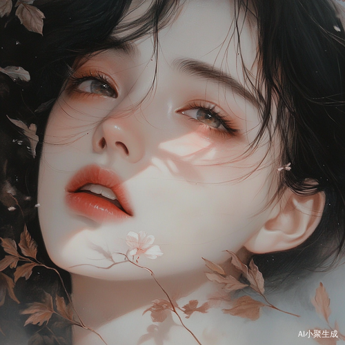 飘逸衣裳与明澈秋水般的双眸