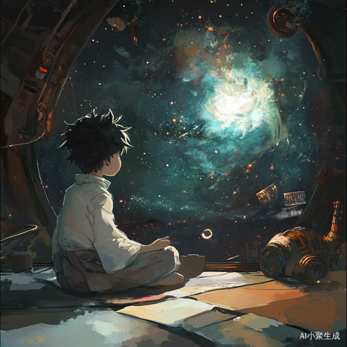 来自未来的小明在黑暗星球重遇童年自我