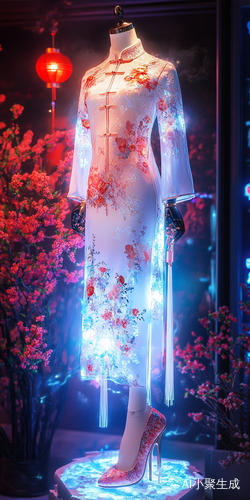 梦幻仙女旗袍与高跟鞋设计摄影展览