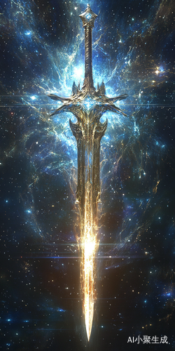 Asterfall Blade Empowering Light from the Cosmos