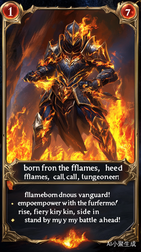 火系地下城勇士卡 Flameborn Dungeoneer Igneous Vanguard 介绍