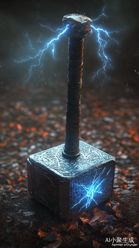 Designing Ancient Artifacts and English Spells for Legendary Hammers