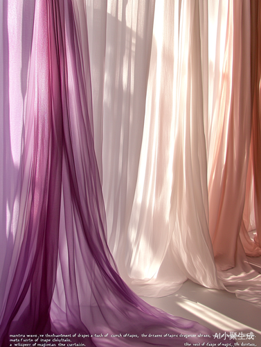 Designing a Dreamy Curtain Photography and Video Exhibition