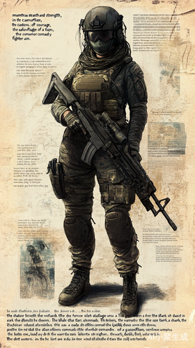 Strength and Tactics of a Female Special Force Soldier