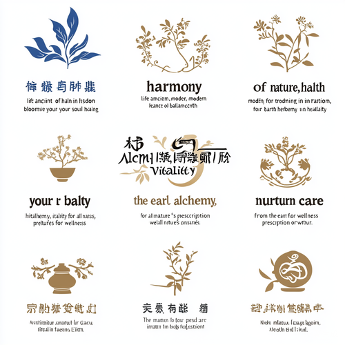 Designing an Iconic Traditional Chinese Medicine Logo with Meaningful Slogan