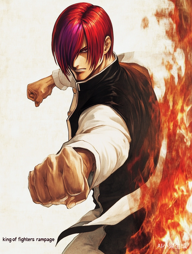 Designing a Mantra for Rampage Iori in King of Fighters