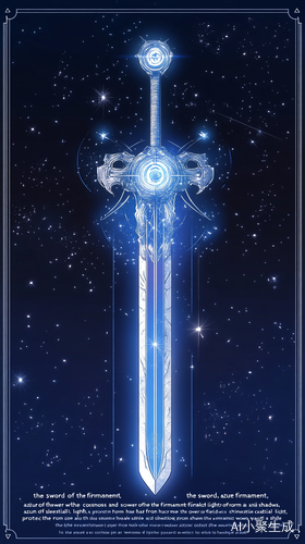 Design of the Sword of the Blue Sky with Celestial Powers