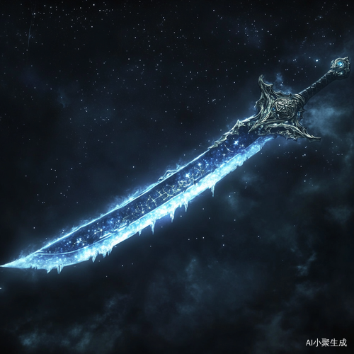 Invocation of the Stellar Frostblade a Legend Forged by the Stars