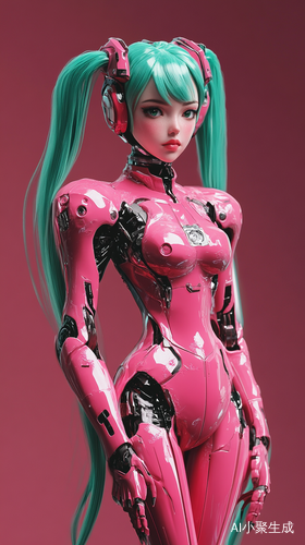 The Majestic Pink Mecha Goddess Hatsune Miku Unveiled