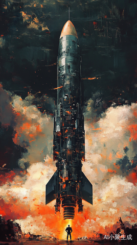 高科技撒旦魔影核武器与洲际导弹的未来科幻场景