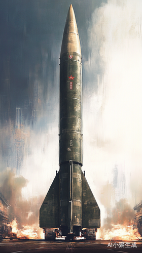 东风41弹道核武器超高清渲染震撼场景