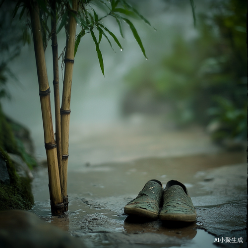竹杖芒鞋与一蓑烟雨的潇洒人生