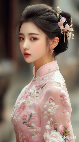 优雅经典之美的魅力影像生成