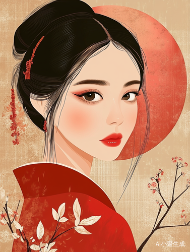 灵动明亮的杏仁眼与樱桃小嘴的倾城美貌