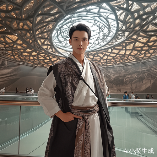 帅哥的衣服穿越古代