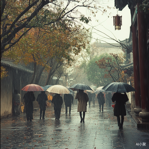 清明时节的细雨纷纷