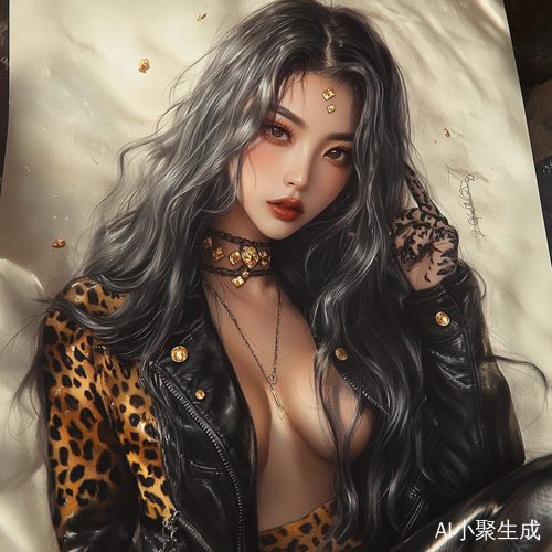 性感妖媚的新疆姑娘万圣妆全身照