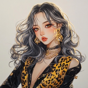 性感妖媚的新疆姑娘万圣妆全身照