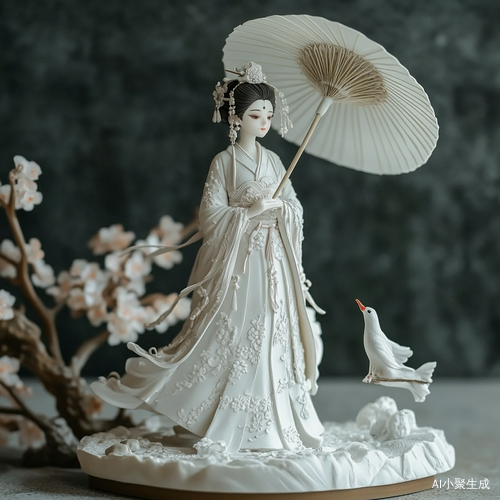 东方气质内衣模特完美比例白色真丝内衣展现