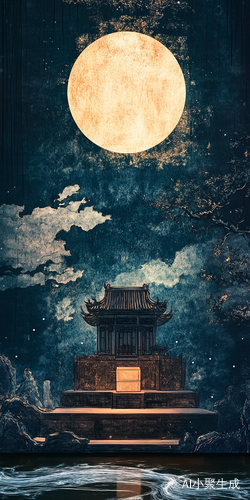 中式戏剧舞台的蓝色韵味与千年美学的碰撞