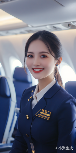微笑的空姐