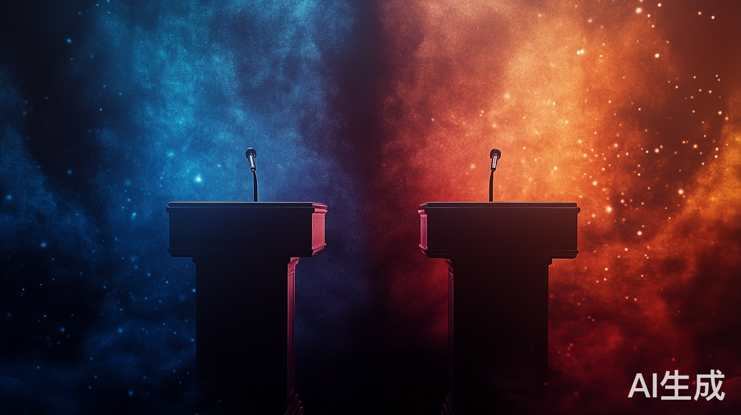 辩论赛主题背景图设计与应用