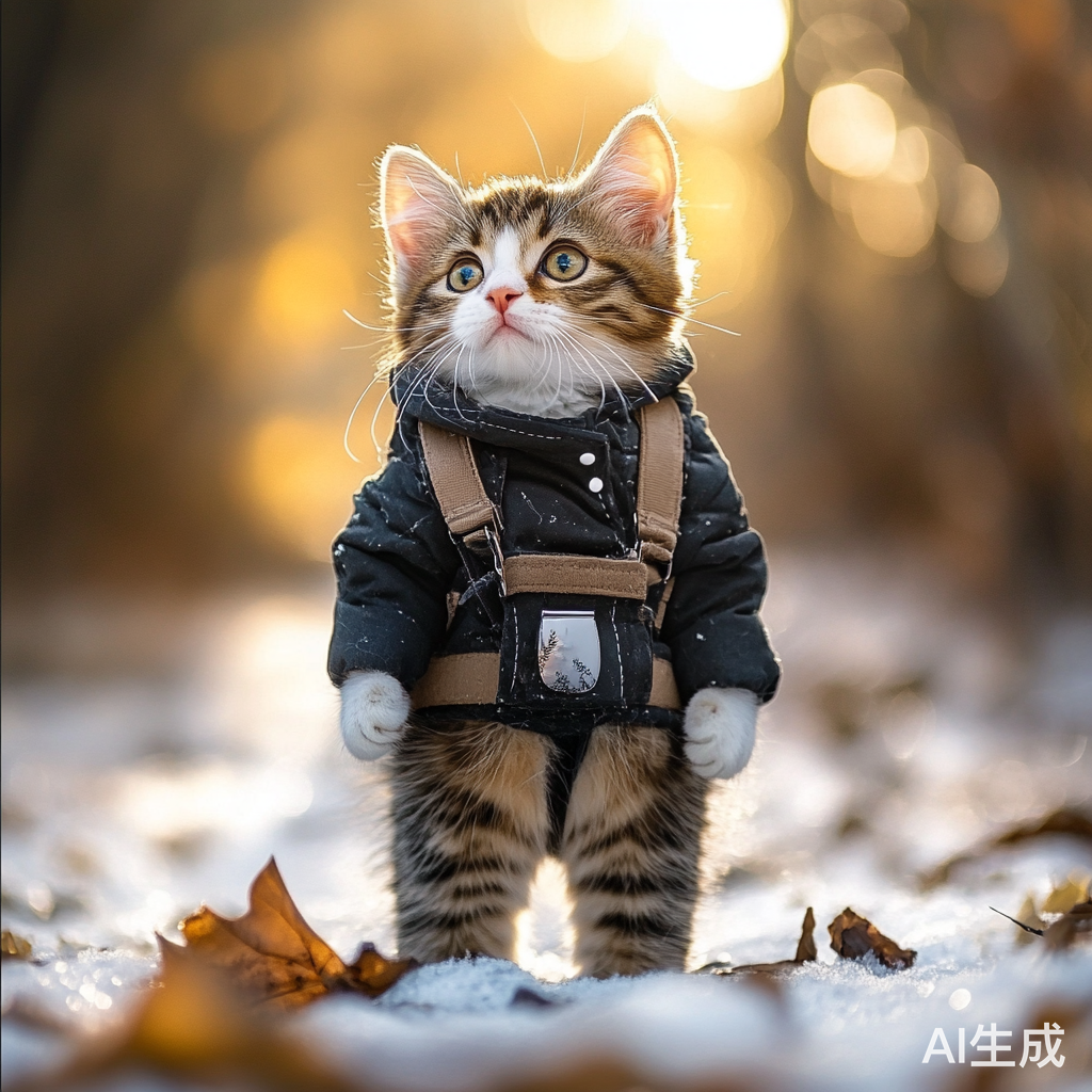 可爱猫咪走秀展现萌态