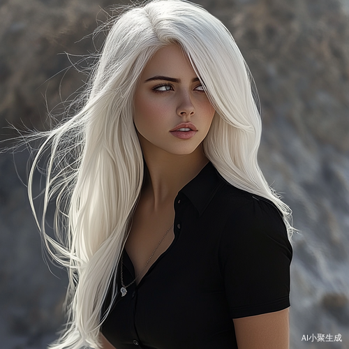 春光下的辣妹美少女展现完美身材与清晰特征