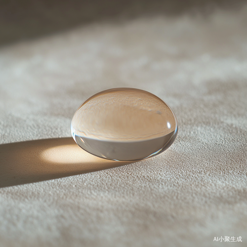 梦幻水滴微缩摄影的极简水彩艺术