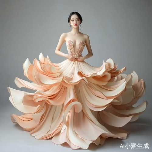 优雅时尚的莲衣裙
