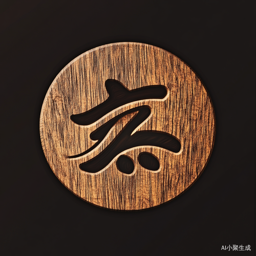 木头风格的sumeiju字母logo设计