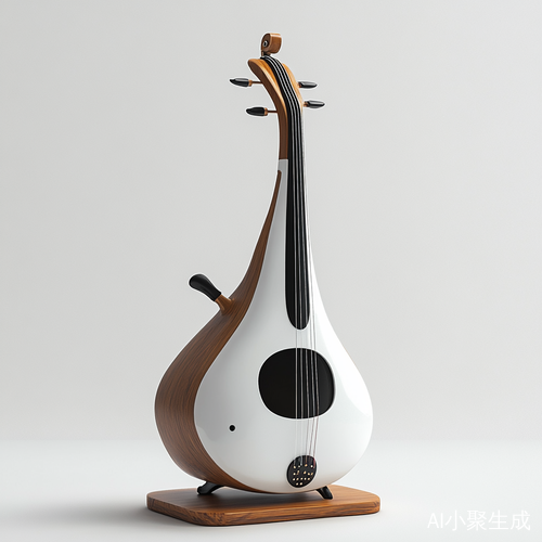 现代科技感多功能二胡设计