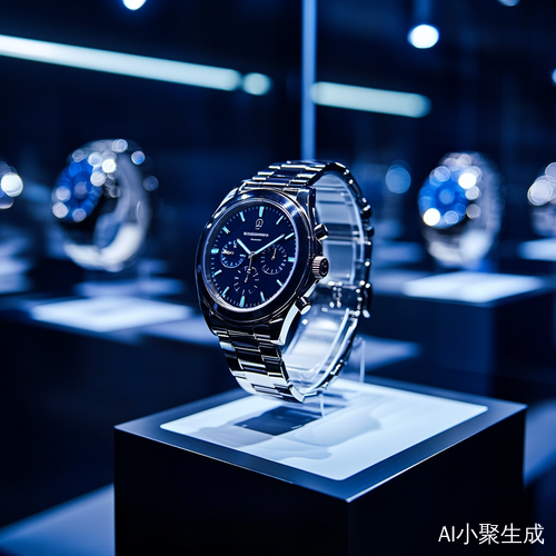 奢华科技融合的男士手表展示