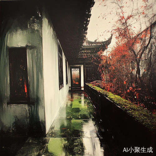 带连廊与院子的舒适居所
