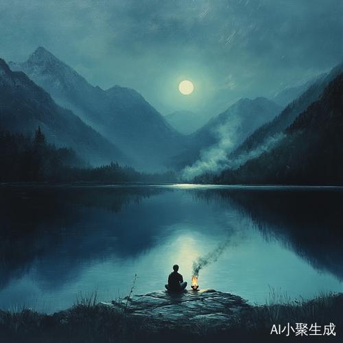 月光湖畔沉香袅袅心灵升华