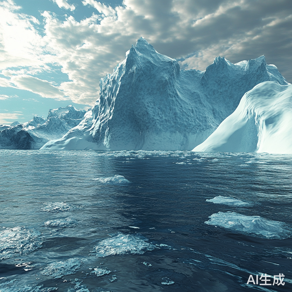 五百年后的蓝星冰川融化海平面上升海族崛起