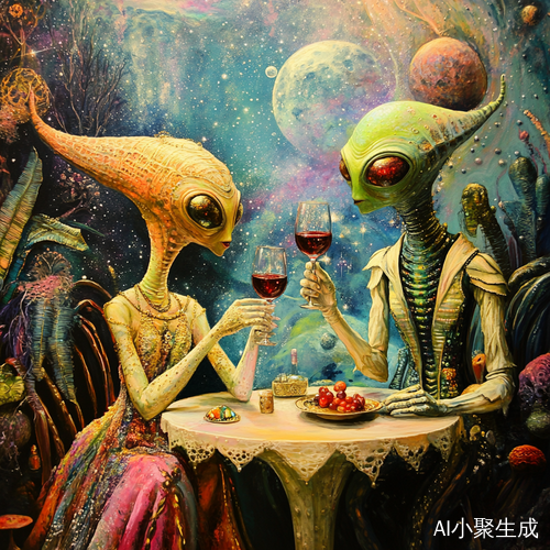 外星球上的异星人浪漫聚会