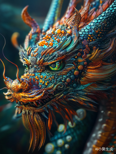 The fusion of dragons and laser art in Kirian photography