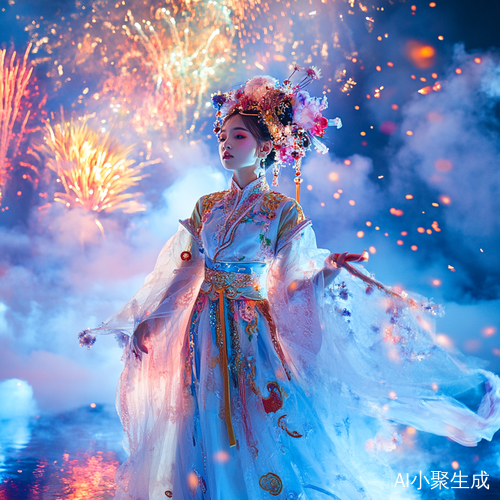 童年版哪吒华丽走秀展现童趣与神秘