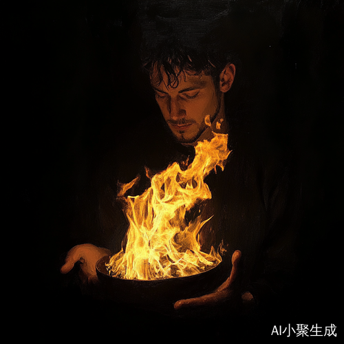手举火焰的人
