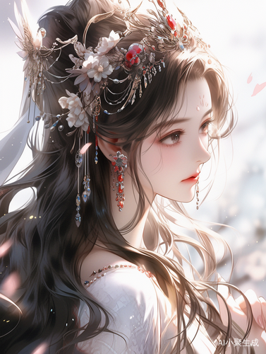 梦幻雪梨拟人CG作品细腻精美的高品质艺术创作