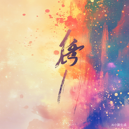 Zhao Wuji calligraphy, vertical scroll of rice paper, ancient city background, dreamy high-energy scene, sacred Dunhuang colors, minimalist composition, diffused gradient outlines, romantic ancient style, brilliant stars, dazzling colorful lights, reverse light colorful halos, texture matte, 3D ancient style, close-up blurred dynamic blur, super delicate 32k.