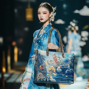 七仙女下凡时尚秀展现灵动魅力与艺术气息