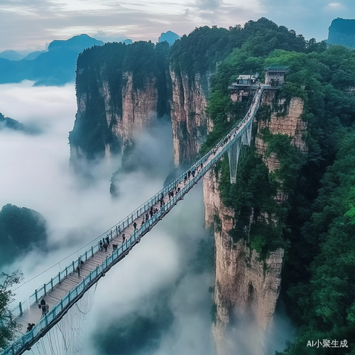 生成张家界风景图片要求真实