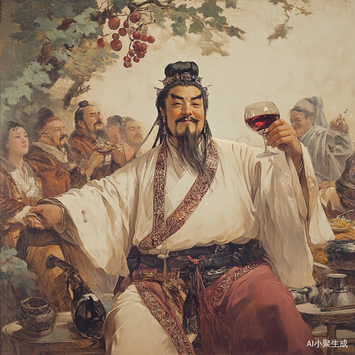 陈王昔时宴平乐,斗酒十千恣欢喜。