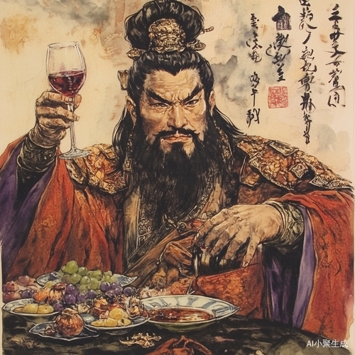 陈王昔时宴平乐,斗酒十千恣欢喜。